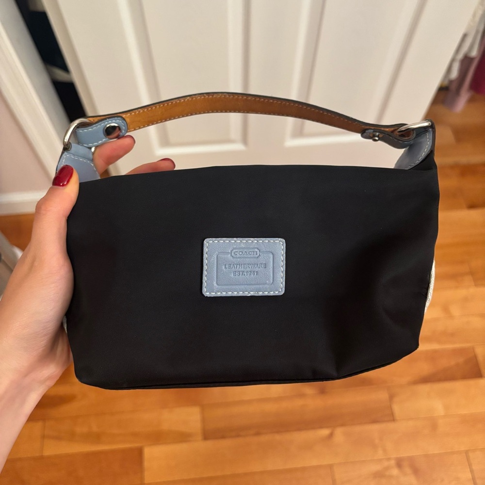 Coach Navy Blue Small Purse